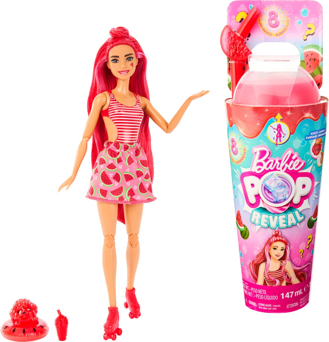 Barbie Pop Reval Juicy Fruits Watermelon Crush