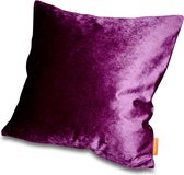 Sierkussen inclusief luxe vulling | warm purple paars | 45x45 cm | |WillowPillow