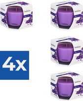 Geurglas 95/95 true scents lavender - Voordeelverpakking 4 stuks