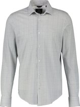 Lerros Overhemd Overhemd Met Grafisch Patroon 23d1075 100 White Mannen Maat - 3XL
