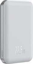Provice® Magsafe Powerbank 10.000 mAh - Voor iPhone 12 / 13 / 14 - Draadloos Opladen - Wit Carbon