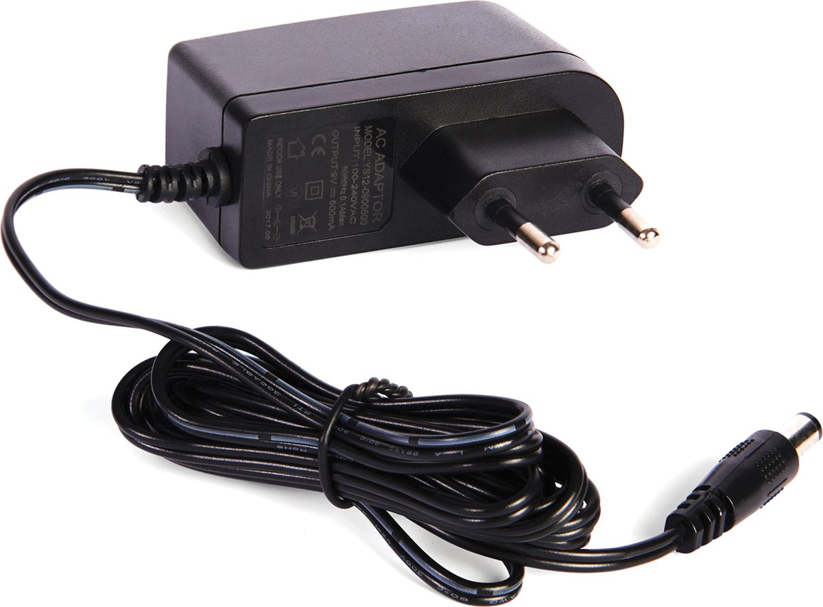 D'Addario PW-CT-9VF Netzteil 500 mA - Stroomvoorziening voor elektrische gitaren