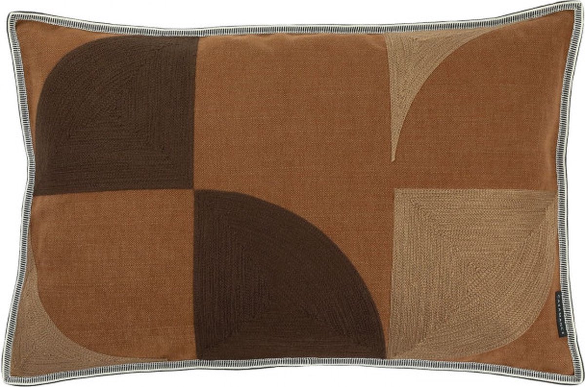 Casamance Kussenhoes Coconut Bruin