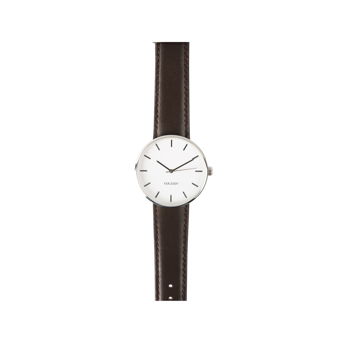 Karlsson Horloge Minimal - Wit - Ø4cm - Scandinavisch,Modern