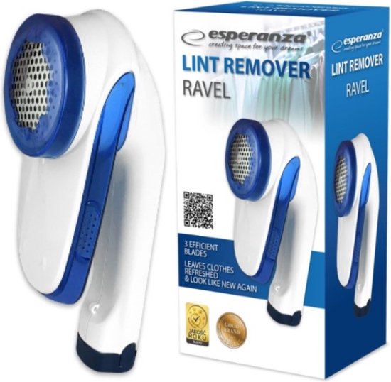 IBBO Shop - Pluizentondeuse - Pluizenverwijderaar - ontpluizer - Elektrische Kledingontpluizer - pluizendief - 2 extra mesjes - batterij