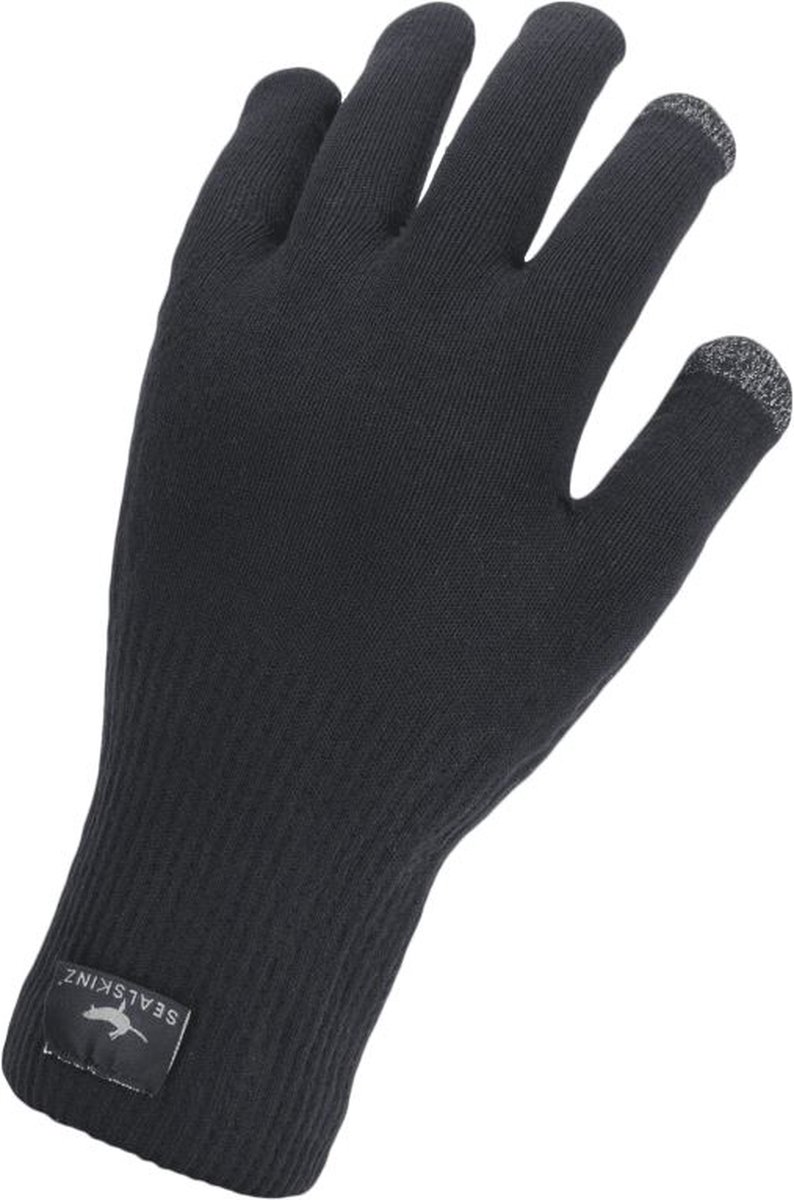 Sealskinz Waterproof All Weather Ultra Grip Knitted Fietshandschoenen Unisex - Maat S