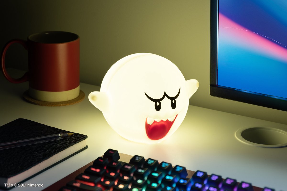 SUPER MARIO - Boo - Lampe avec son : : Lampe Paladone  Nintendo