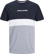 JACK&JONES JJEREID BLOCKING TEE SS NOOS Heren T-shirt - Maat L