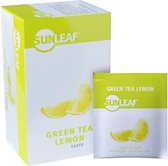 Sunleaf Thee - Green Tea Lemon - groene thee Citroen - 4 x 25 stuks