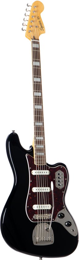 Squier Classic Vibe Bass VI, Black IL - Elektrische gitaar