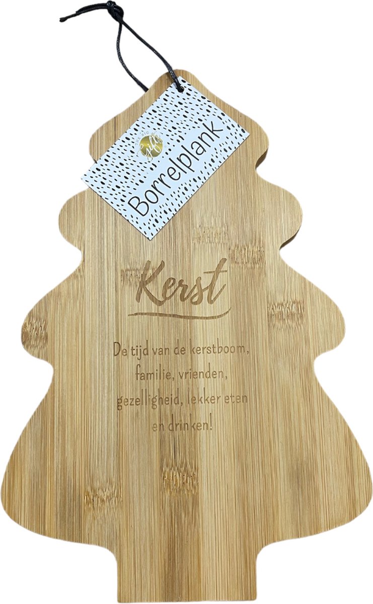 Serveerplank kerst - houten plank - keuken gerei - Kerst cadeau - mannen - vrouwen