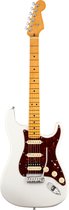 Fender American Ultra Stratocaster® HSS, touche en érable, Arctic Pearl