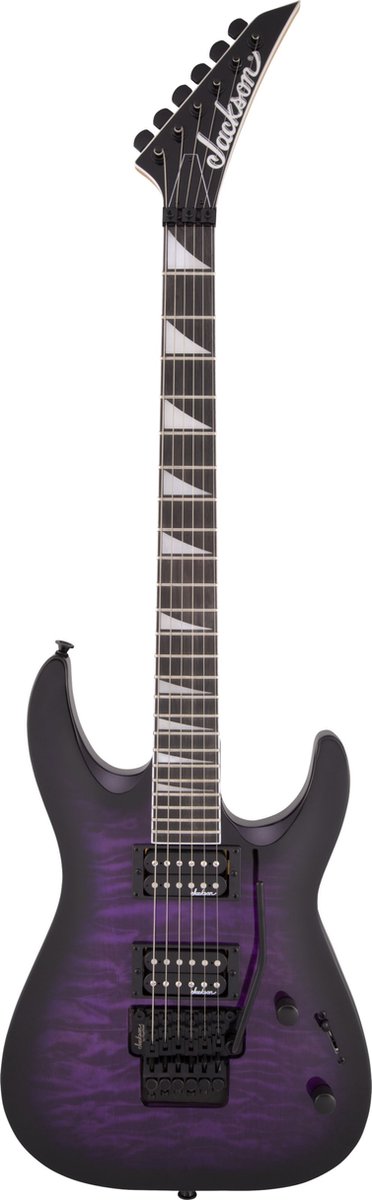 Jackson JS Series Dinky JS32Q DKA Trans Purple Burst