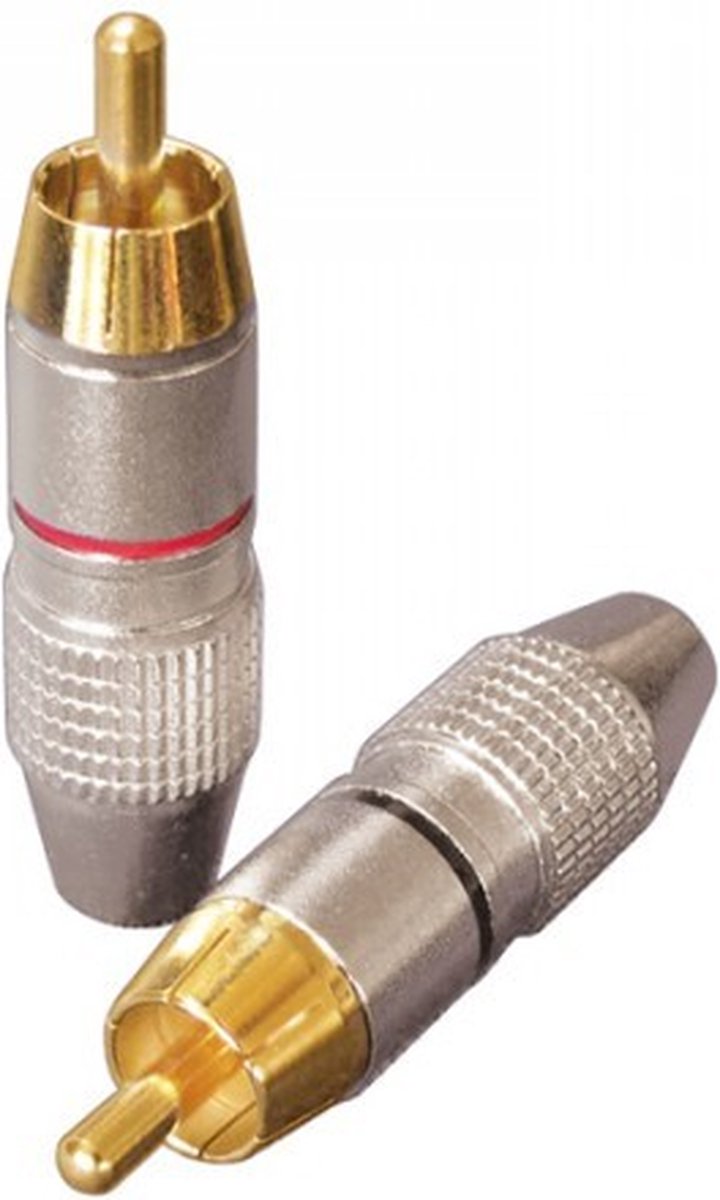 Dynavox 205093 Cinch-stekker Set van 4 stuks
