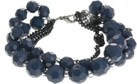 Bracelet Behave avec perles taillées à facettes