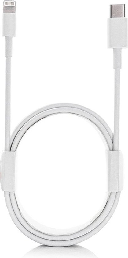 USB C kabel 2 meter - Geschikt voor iPhone Oplader -USBC Oplaadkabel - Oplader - Kabel - Voor iP 14,13,12,11,X,Pro,Max,Plus - 2 Meter Lang - Oplader - AB Goods©