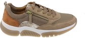 Gabor rollingsoft sensitive 66.938.30 - dames rollende wandelsneaker - beige - maat 40 (EU) 6.5 (UK)