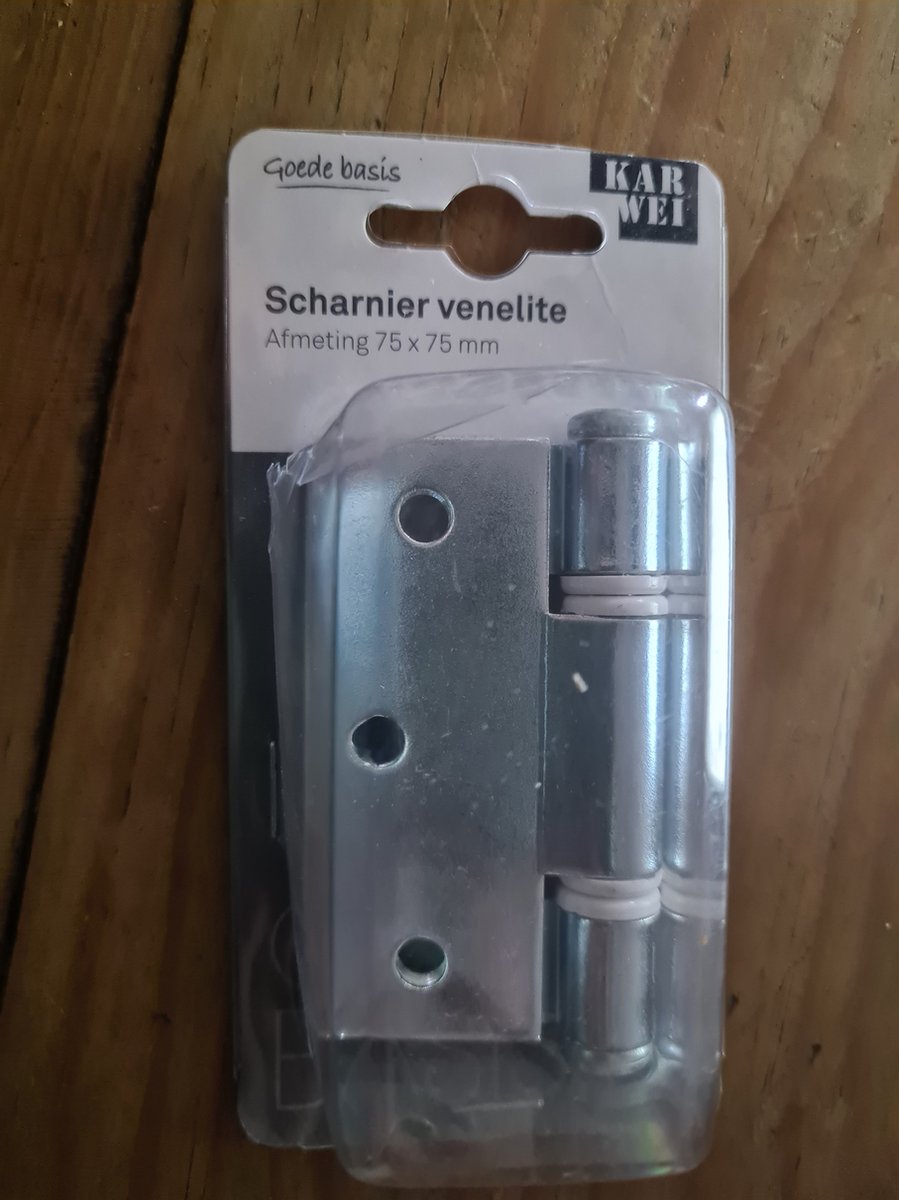 Scharnier Venelite 75x75mm