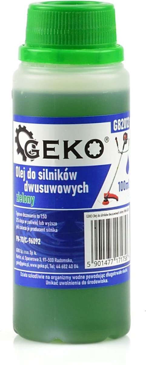 Tweetaktmotor olie - Brandstof olie - 100 ml - GEKO