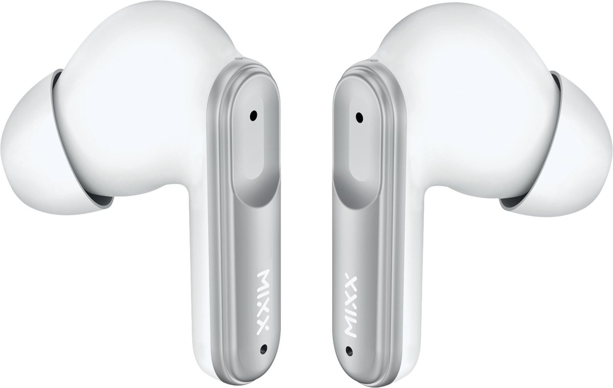 MIXX StreamBuds Custom 3 True Wireless Earbuds – Zilver/Wit thumbnail 3