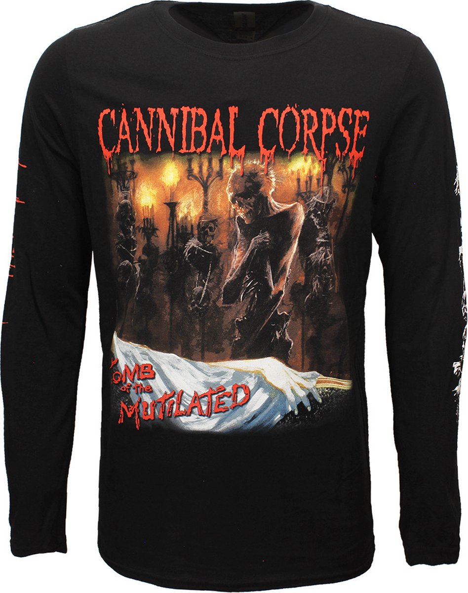Cannibal Corpse Tomb of the Mutilated Longsleeve T-Shirt - Officiële Merchandise - L