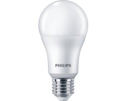 Philips LED lamp 13W 1521lm 6500K Daglicht Mat | A60 | 13 watt | 1521 lumen | Dag Licht | 230V | 15.000 Branduren | 1521 lumen | E27 | 15.000 Branduren