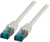 Cat6a sFTP netwerkkabel 0.15 meter Grijs