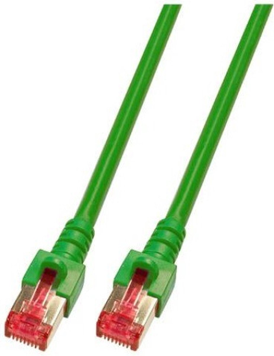 CAT6 sFTP kabel 0.15 meter Groen