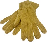 Winter Handschoenen - Dames - Verwarmde - Cashmere - Geel