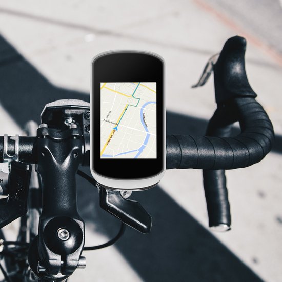 kwmobile 2x beschermfolie voor fietsnavigatie - geschikt voor Garmin Edge Explore 2 - Screen protector van gehard glas voor GPS - Zelfklevend - kwmobile
