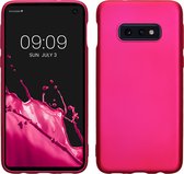 kwmobile telefoonhoesje geschikt voor Samsung Galaxy S10e - Hoesje voor smartphone - Back cover in metallic roze