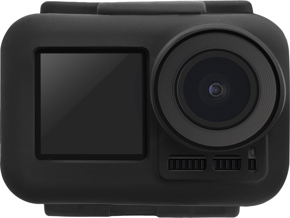 kwmobile siliconen camera hoes geschikt voor DJI Osmo Action 1 - Beschermende hoes voor action camera - zwart