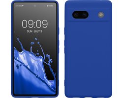 kwmobile telefoonhoesje geschikt voor Google Pixel 7a - Hoesje voor smartphone - Precisie camera uitsnede - In Baltisch blauw