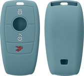 kwmobile autosleutel hoesje geschikt voor Mercedes Benz Smart Key autosleutel (alleen Keyless) - Autosleutel behuizing in antieksteen