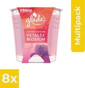 Glade Geurkaars - Petals & Blossom 129 gr. - Voordeelverpakking 6 stuks