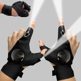 LED Handschoenen - Werk Handschoenen - Zaklamphandschoenen - Nachtlopen - Repareren - Reparaties - Detailwerk