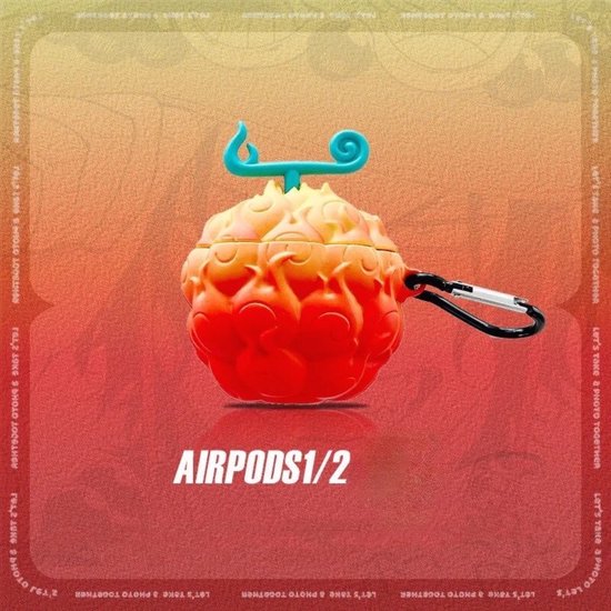 Mera Mera no Mi AirPod case One Piece Flame Flame Fruit