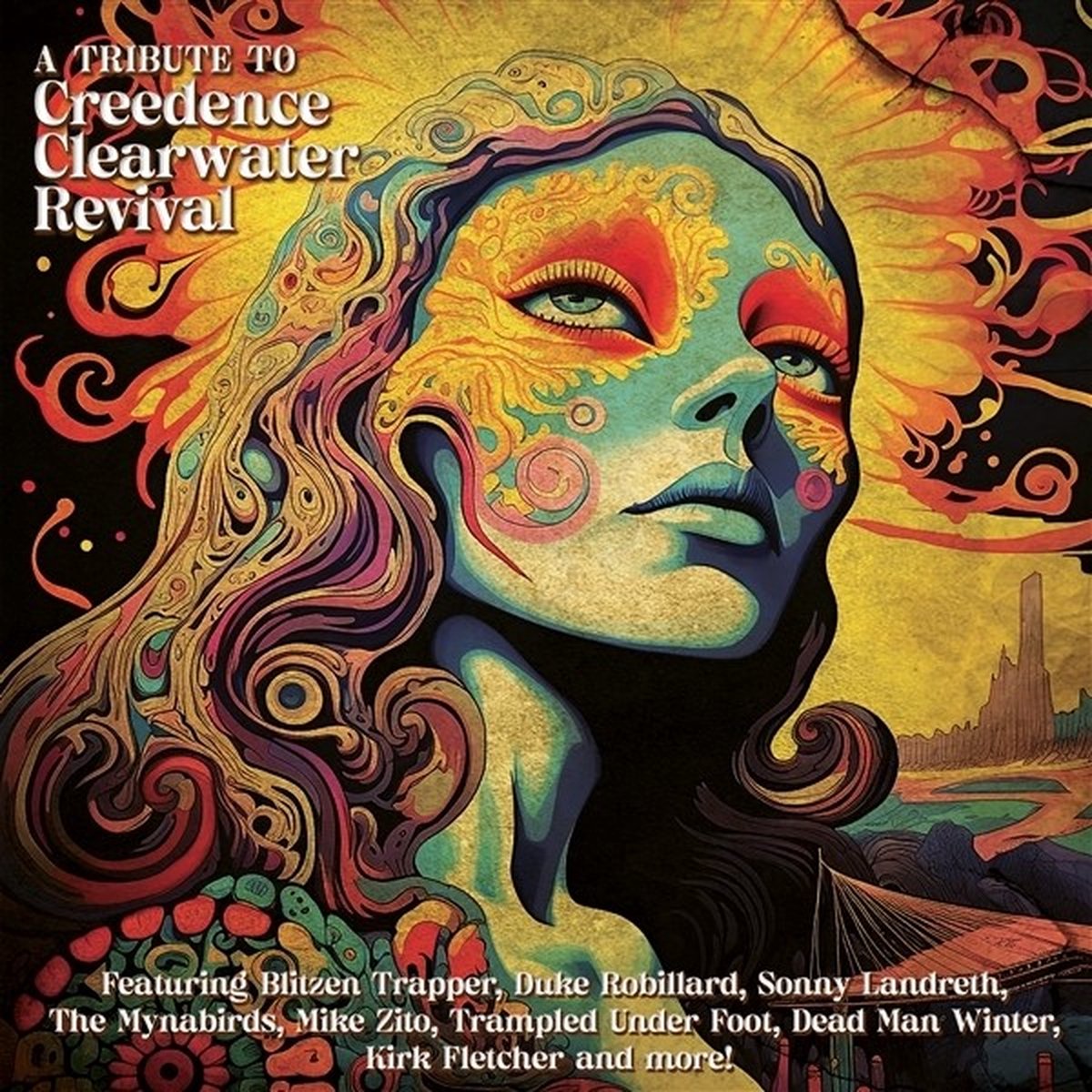 Various Artists - A Tribute To Creedence Clearwater Revival (LP) (Coloured Vinyl)