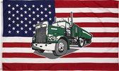 Vlag USA-truck