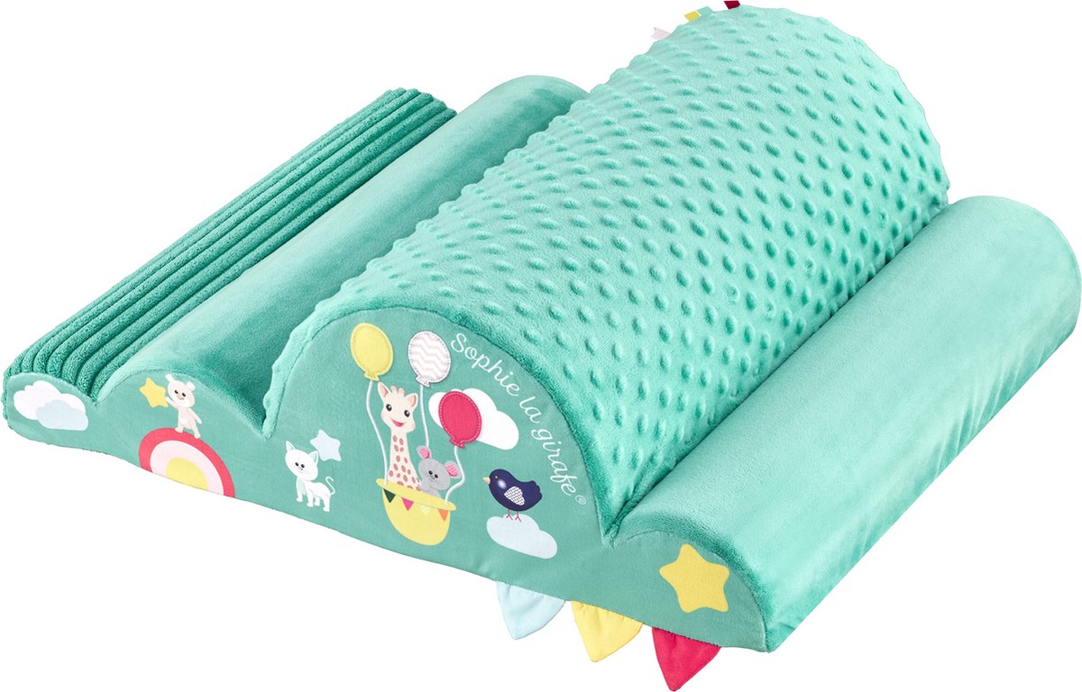 Sophie de Giraf Activity Cloud - Babyspeelgoed - Ontwikkeling en stimulatie voor baby's - Antislip - Vanaf 6 maanden - Meerkleurig — afbeelding 9