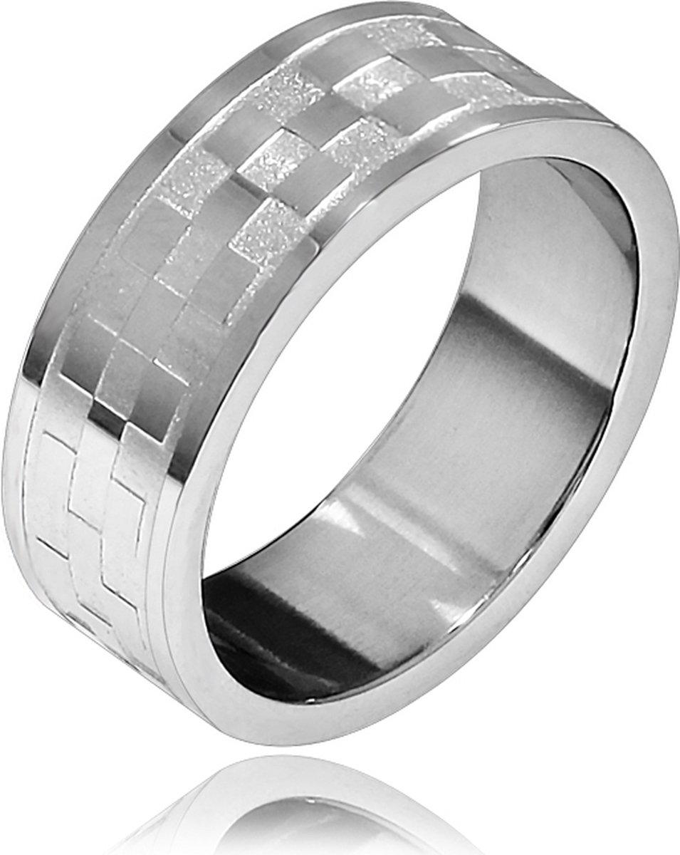 Juwelier Zwartevalk STALEN RING 31.004/18¾--