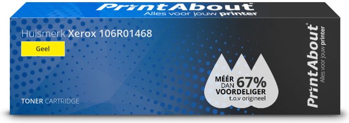 PrintAbout - Alternatief voor de Xerox 106R01468 / geel