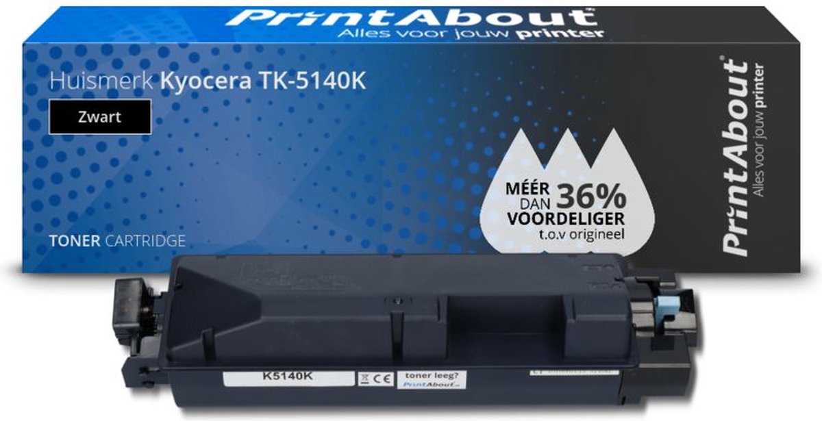 PrintAbout - Alternatief voor de PrintAbout TK-5140K / zwart