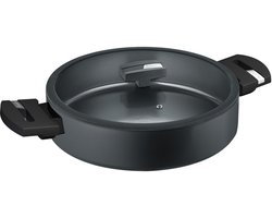 Berndes - B.Green - Braadpan - met Handvat - 28 cm - Gerecycled Aluminium - Zilver
