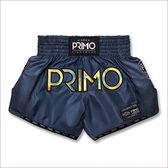 Primo Muay Thai Shorts - Hologram Series - Valor Grey - donkergrijs - maat S