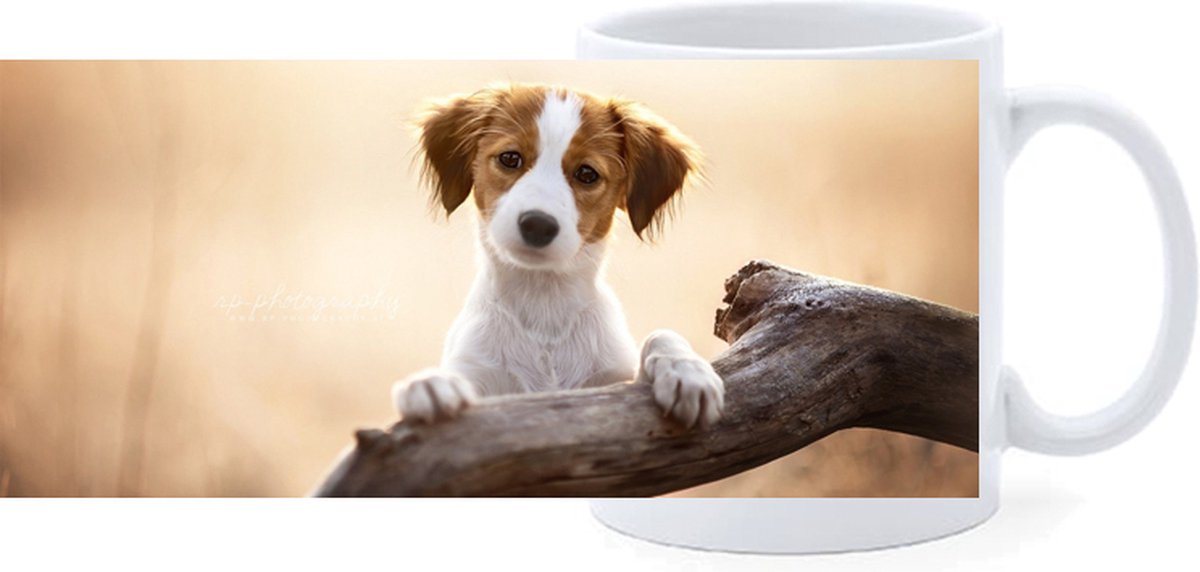 Beker - Kooikerhondje Pup