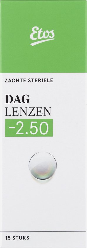 Etos Daglenzen -2.50 - Zacht - 15 stuks