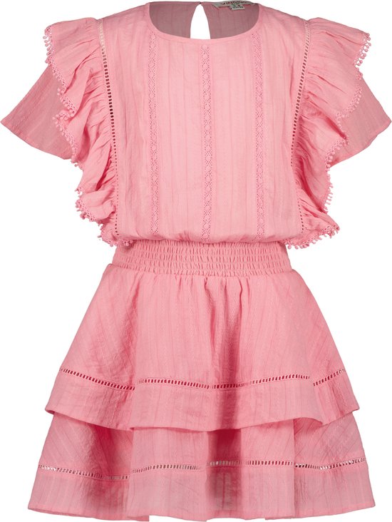 Vingino Meisjes Midi Dress Pleun Pearl pink - Maat 116
