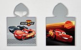 Cars Poncho Grijs Piston Maat 50 x 100 cm
