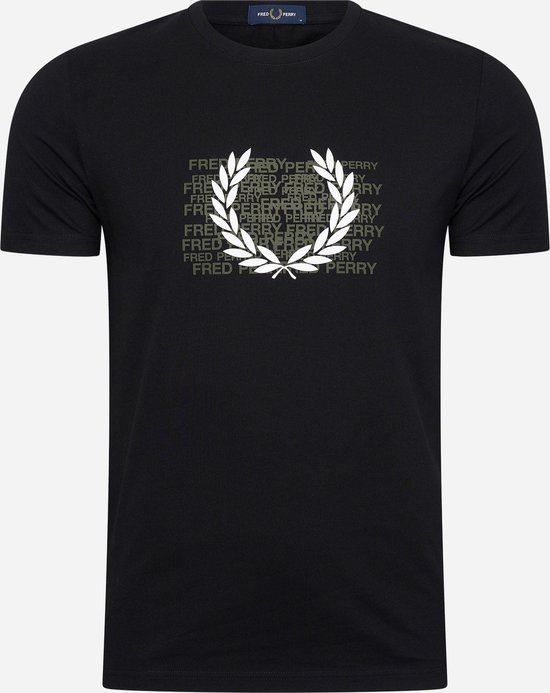 Fred Perry Fred perry graphic t-shirt - black